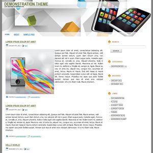 Telephone WordPress Theme