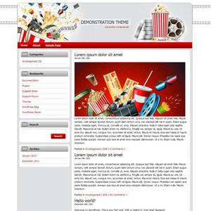 PopCorn WordPress Template